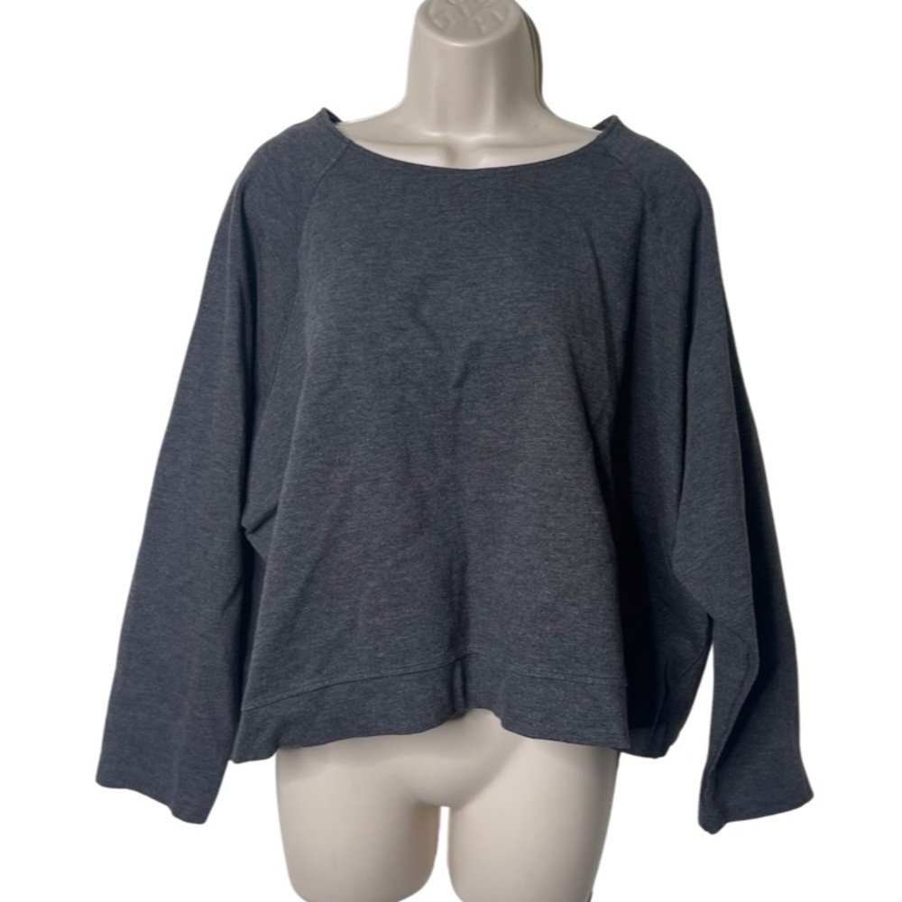 Ivan Grundahl Grey scoop neck top sz 40 US 6-8